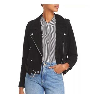 Blank NYC Suede Moto Jacket